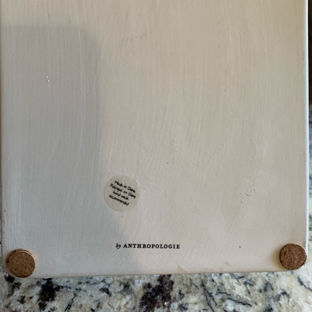 Anthropologie cheese board “K” is for Kitchen - Picture 4 of 4
